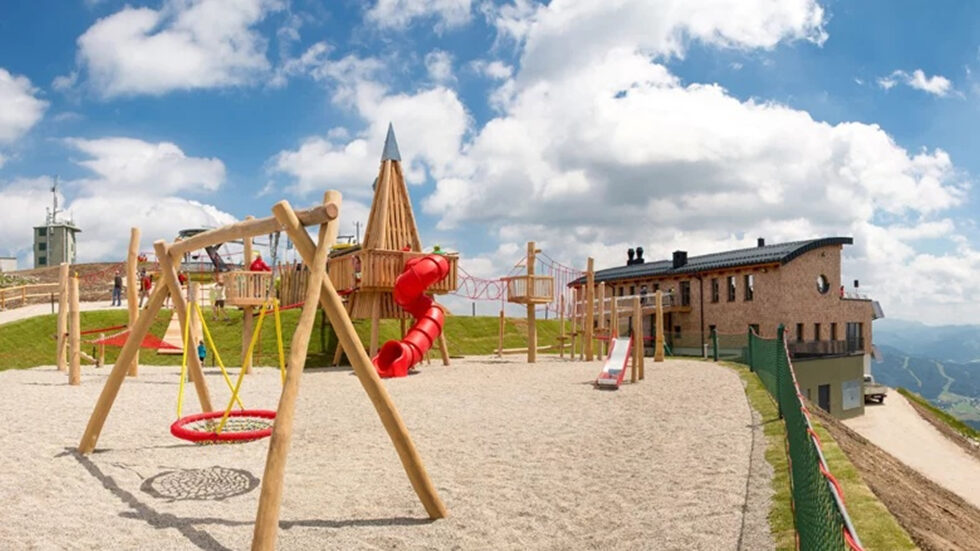 Erlebniskletterspielplatz beim Terzerhaus - Foto: NÖVOG/Lindmoser
