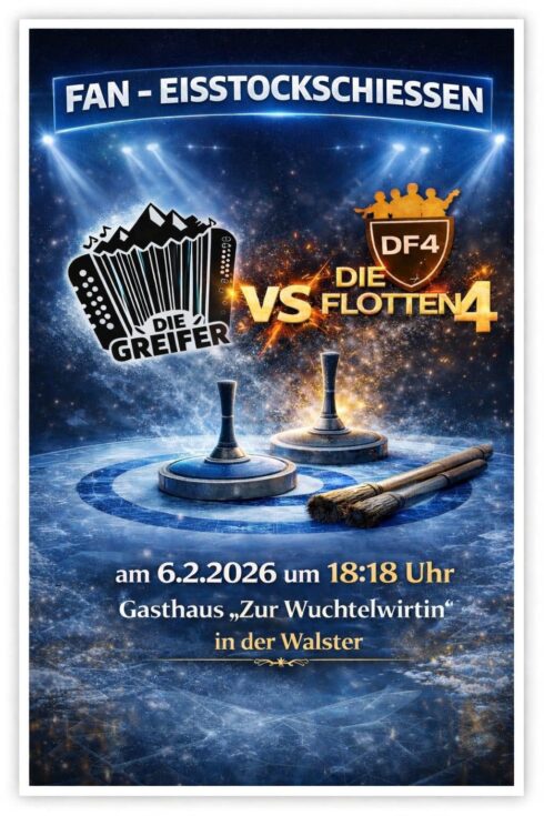 Fan-Eisstockschießen