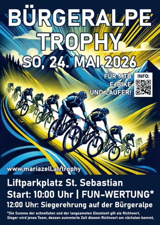 Bürgeralpe-Trophy 2026 Plakat