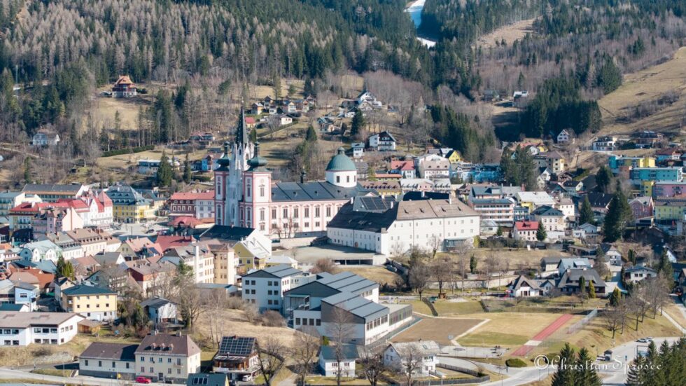 Mariazell von oben - Foto: Christian Sprosec