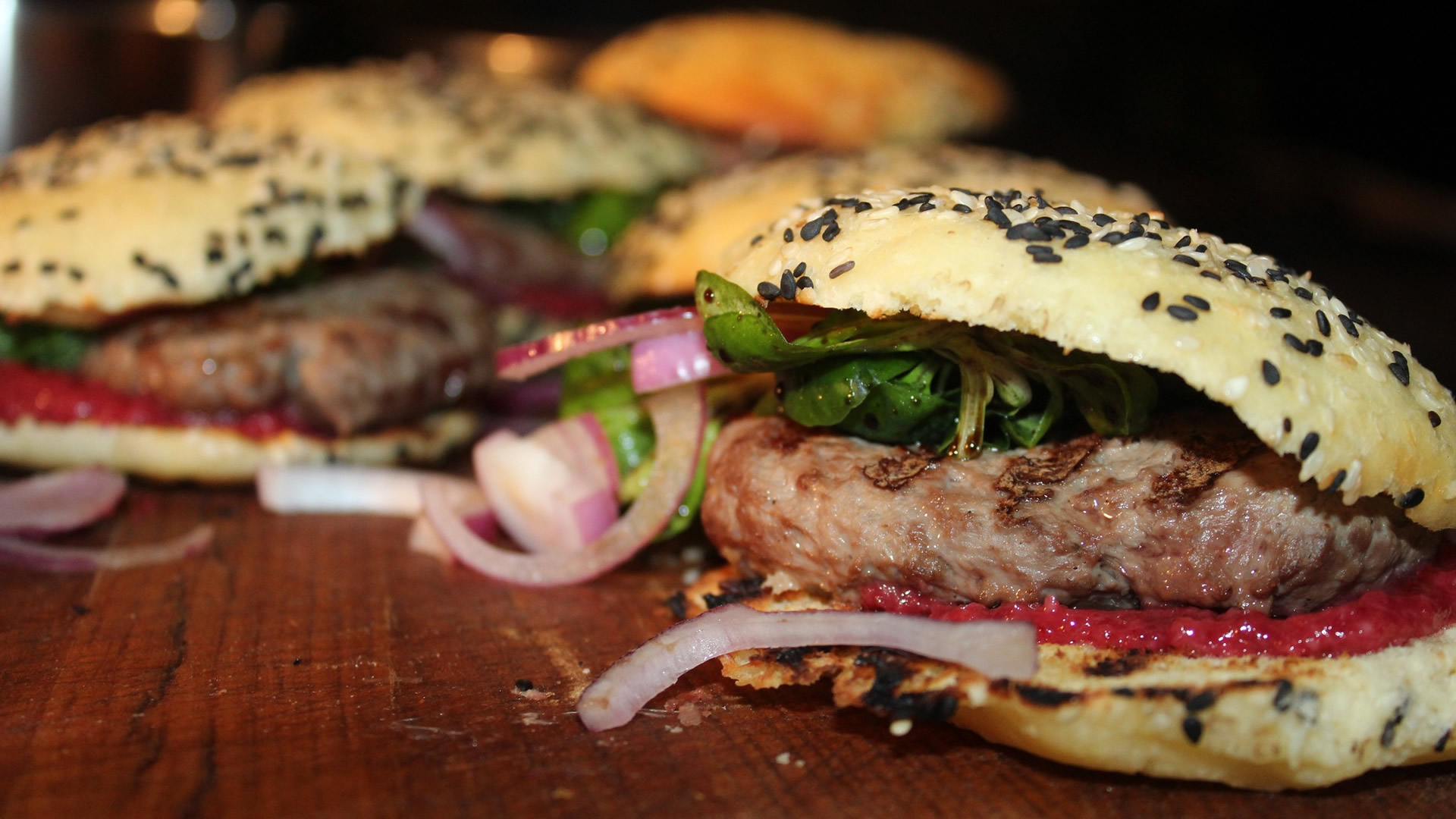 Wraps und Burger