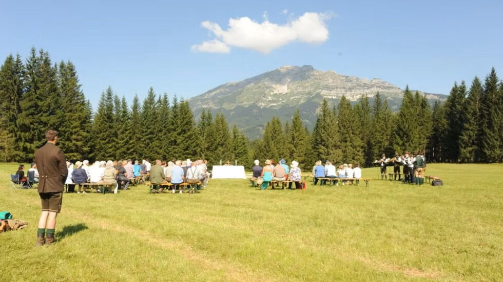 Gedenkgottesdienst am Schagerfeld - Foto: Evangelische Pfarre Mitterbach