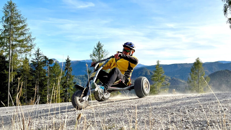 Unterwegs mit den Mountaincarts - Foto: Gemeindealpe Mitterbach-NÖVOG/Markusich