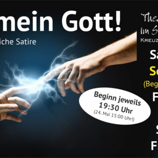 Oh mein Gott - eine GEIST-reiche Satire von Anat Gov im Mariazeller Theaterstadl