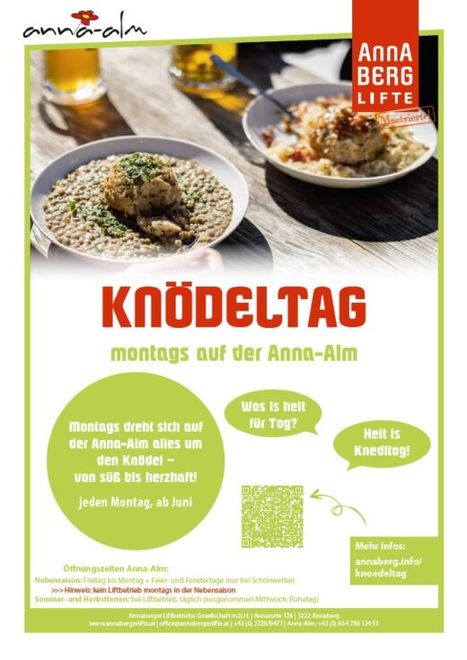 Knödeltag auf der Anna-Alm