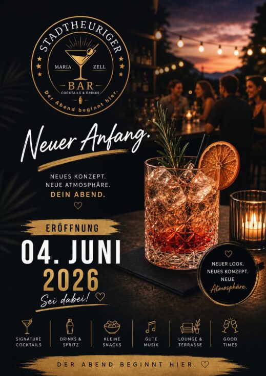 Stadtheuriger Mariazell - Neuer Anfang.