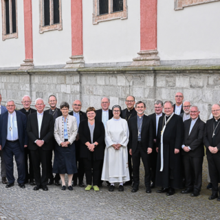 Mitglieder der Ö. Bischofskonferenz und Spitzen der Ö. Ordenskonferenz in Mariazell - Foto: Josef Kuss