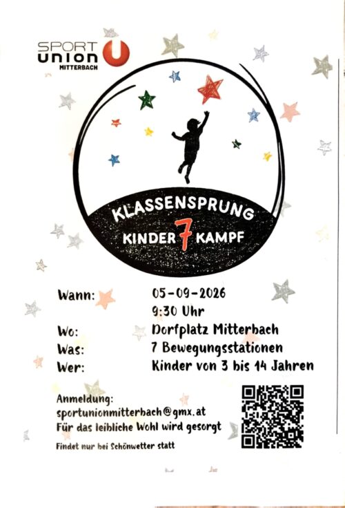 Klassensprung 2026 - Sportunion Mitterbach