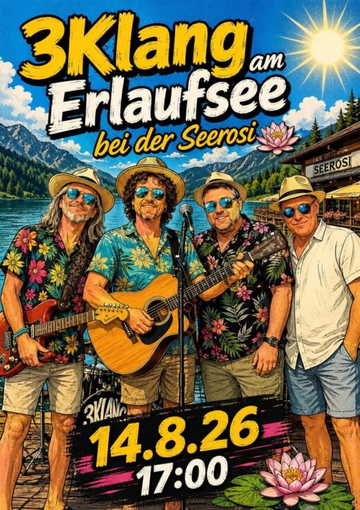Live-Musik am Erlaufsee mit 3 Klang - Foto: Seerosi