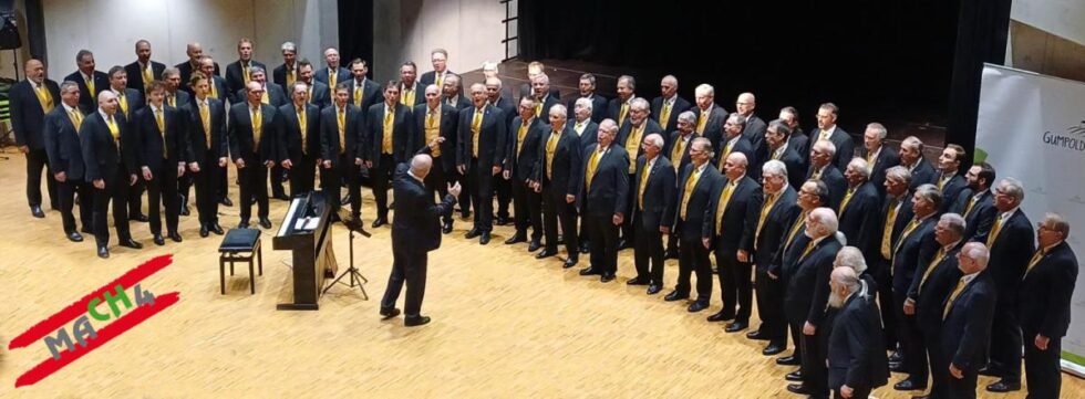 Gumpoldskirchner Männerchor MACH4 unter der Leitung von Johannes Dietl - Foto: K.O.M.M.