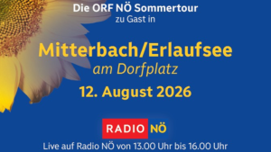 ORF NÖ Sommertourbus - Halt in Mitterbach