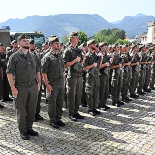 Angelobungsfeier in Mariazell, Foto: Josef Kuss