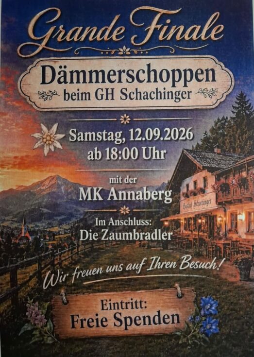 Grande Finale - Dämmerschoppen beim GH Schachinger