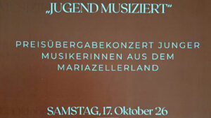 Einladung zum Konzert "Jugend musiziert"