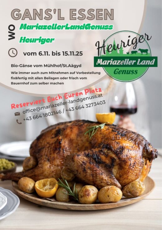 Gans'l Essen im Landheurigen - Fam. Krcal