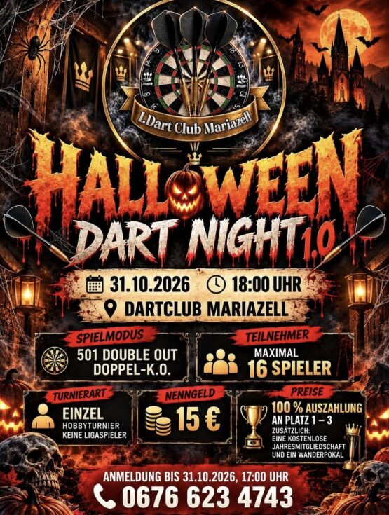 Halloween Dart-Night - 1. Dartclub Mariazell